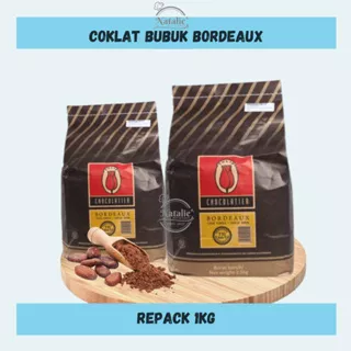 Coklat Bubuk Tulip Bordeaux 1kg - Original Bordeaux Deutch Cocoa Powder (REPACK)