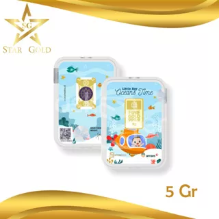 Star Gold Antam Indonesia Born Boy Series 5 Gram