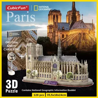 CUBICFUN City Traveler Notre Dame De Paris DS0986h - 3D Puzzle