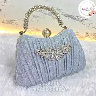 TAS PESTA WANITA IMPORT TAS PESTA MEWAH TAS CLUTCH ELEGAN TAS PESTA TERBARU