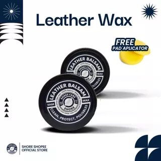 Shore Shoes & Care - Leather Wax + Free Pad Aplicator