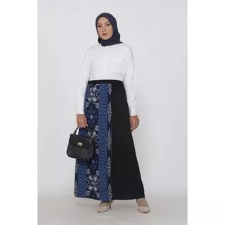 Belinda Blue Tenun Skirt