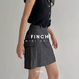 lierre. FINCH skirt - basic mini cargo skirt