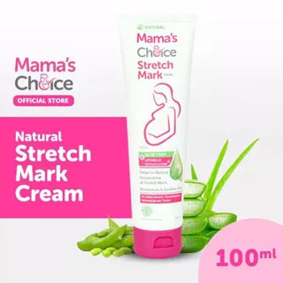 MAMA'S CHOICE Stretch Mark Cream 100ml | Mamas Choice Strechmarck Cream Ibu Hamil Anti stretchmark stretch mark mama choice