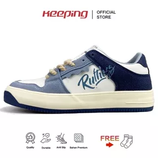 Keeping Sepatu Pria Sepatu Olahraga Fashionable Comfrotable Sneakers Jogging Travelling Running Sports Shoes KSR113