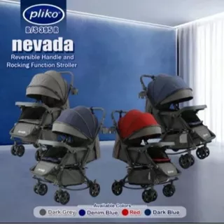 Stroller Pliko Nevada 395 / Stroller Bayi / Stroller Anak / kereta dorong bayi