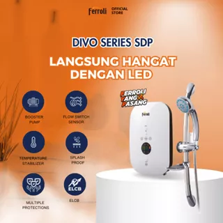 Ferroli Instant Electric Water Heater Divo Series SDP 3.3S