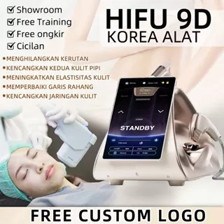 hifu 9D korea alat hifu wajah MPTSL alat klinik kecantikan wajah Ultrasound Mini Terfokus Intensitas Tinggi Smas Mengangkat Wajah alat pelangsing