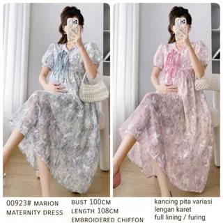 SALE MURAH DRESS IBU HAMIL 00923 3M THREE M MARION MATERNITY DRES PREMIUM DRES KOREA KOREAN FASHION HARGA GROSIR IMPOR LARIS IMPORT TERMURAH TERJANGKAU