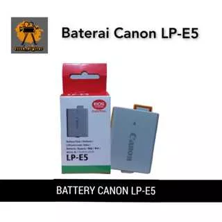 Baterai Canon LP-E5 Battery Canon LPE5 For 1000D 500D 450D