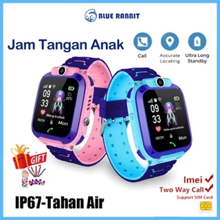 BlueRabbit Jam Tangan Anak Anti Air Bluetooth Call HD Camera Panggilan Darurat SOS Smartwatch Anak Digital Waterproof Kids Smart Watch