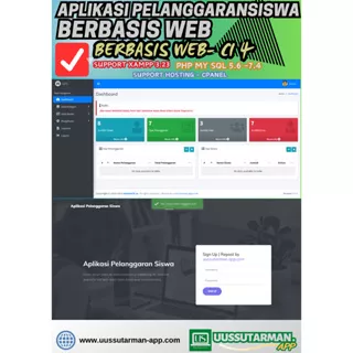 source code Aplikasi Catatan Pelanggaran Siswa Berbasis Web (Codeigniter)