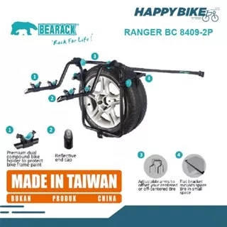 Gantungan Sepeda Di Mobil BNB Rak Gantung Dua Sepeda Untuk Bagasi Mobil Ranger Pro Bike Carrier