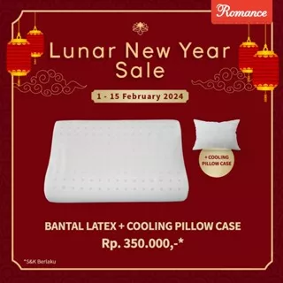 Romance - Bantal Latex + Cooling Pillow Case (Romance Grosir)