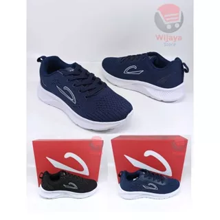 Sepatu Pria CARVIL 37-44 Sneaker Olahraga dengan Kualitas Tinggi dan Desain Mewah untuk Tampilan yang Elegan NAVY HITAM RODGRI ALLUKA