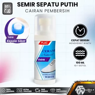 Cairan Crem Pemutih dan Pembersih Sepatu- Cleaner Shoes Whitening Cream -100 ml