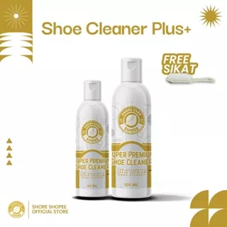 Shore Shoes & Care - Shoe Cleaner Plus + Free Sikat - Varian 60ml