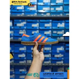 Adidas Hamburg Blue Bird Solar Orange Gum IH5471