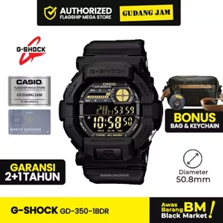 Jam Tangan G-Shock GD-350-1BDR GD-350-1B GD-350 GD350 GD 350