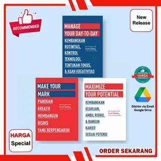 TERMURAH!! [Indonesia] Manage Your Day- To-Day, Make Your Mark, Maximize Your Potential - Scott Belsky