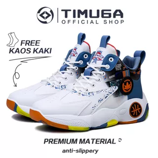 TIMUGA Sepatu Pria Olahraga Basket Sneakers Cowok Keren Sepatu Kets Fashion Sports Running Shoes MB101