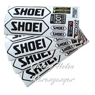 Stiker Helm Shoei J-Cruise Full Set