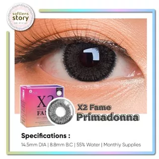 X2 Fame Primadonna Softlens Warna Bulanan