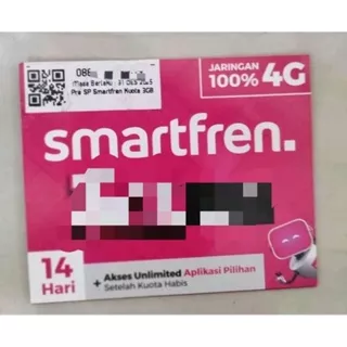 Nomor Cantik Kartu Perdana Smartfren Gsm 4G kartu perdana Prabyar