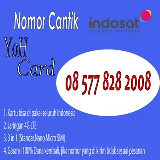 Nomor Cantik Indosat kartu perdana Indosat nomor cantik im3