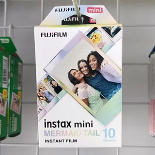 Fujifilm Instax Mini Paper 10 Sheet Mermaid Tale - Refil Isi Kertas Film Polaroid