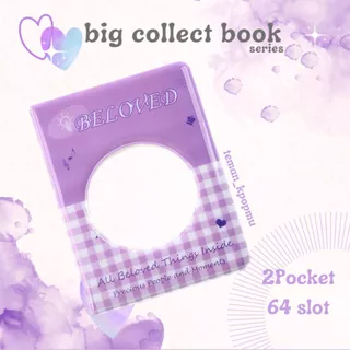 (Free cover) Collect Book 2P isi 64 slot Kolbuk Photocard Collbook Kpop - Album Korea Heart