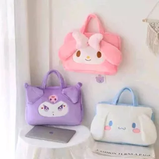 Tas Laptop Karakter / Tas Laptop Cinnamoroll / Tas Import Kuromi / Tas Notebook My Melody