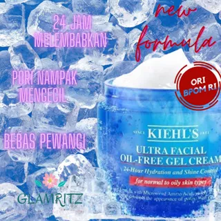 Kiehls Ultra Facial Oil Free Gel Cream (BLUE)