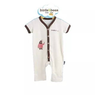 Birds and Bees Romper DUDEDIDAM Baby Koala