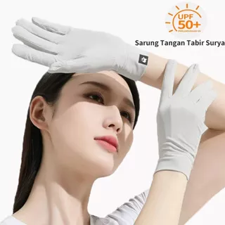 sarung tangan panjang Sarung Tangan UPF50 + Sarung Tangan Murah Sarung Tangan Anti Selip Sarung Tangan Olahraga Sarung Tangan Wanita Sarung Tangan Wanita Fashion Sarung Tangan UV Luar Ruangan Sarung Tangan Hitam Sarung Tangan Layar Sentuh Tipis 2 Jari