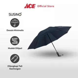 Ace Susino 102 cm Payung Lipat Reversible Umbrella Alat Peneduh Payung Travel Pelindung Hujan