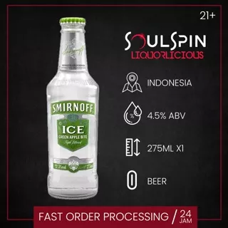 Smirnoff Ice Green Apple Bite 275ml