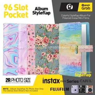 Album Styleflap 96 Foto Fujifilm Instax Mini 8 / 9 / 11 / 12 / 40 / 90 / SP1 / SP2 / Link / Liplay / EVO / Photo Size 2R / Etc
