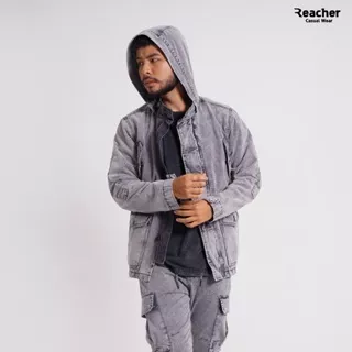 Reacher - Jacket - BERN - Washed Parka Jacket