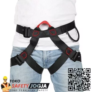 Safety Belt Body Half Body Safety Harness A9501 Black