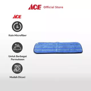 Ace Bona Refill Kain Pel Microplus Refil Mop Isi Ulang Kain Pel Part Alat Pel Pelan Pengganti