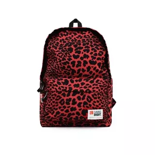 Shining Bright Red Leo Backpack