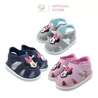 BALMORAL KIDS Disney Minnie Sepatu Sandal Bayi Perempuan Size 19 - 22 Anti Slip Baby Girl Sandals Ringan dan Nyaman MN-BBA54