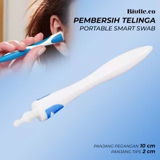 Alat Pembersih Telinga Smart Swab / Smart Swab Earwax Removal / Smart Swab Alat Pembersih Kuping Telinga Praktis / Smart Swab Pembersih Telinga Portable