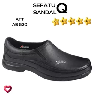 ATT AB 520 Sepatu Slip On Pria Pantofel Karet Anti Air Formal 39-43