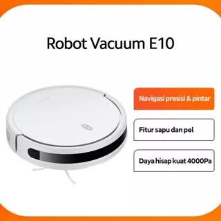 Robot Vacuum Xiaomi E10 2 In 1 Sapu dan Pel Cleaner Daya Hisap 4000pa