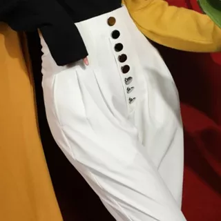 Harlan Pants Women's Loose Fit Spring and Autumn 2023 New High Waist Suit Pants Show Thin Radish Pan