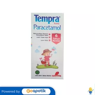 Tempra Forte Syrup Rasa Strawberry 60 Ml