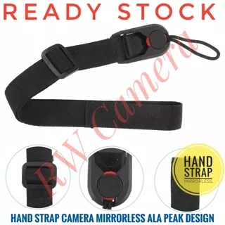 Hand Strap Kamera Ala PEAK DESIGN Camera Go Pro Mirrorless Canon Nikon Sony Fujifilm Quick Release