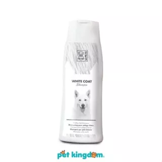 Pet Kingdom Mpets 250ml Sampo Anjing White Coat Dog Shampoo, Sabun Anjing, Pembersih Bulu Anabul, Perlengkapan Mandi Hewan Peliharaan